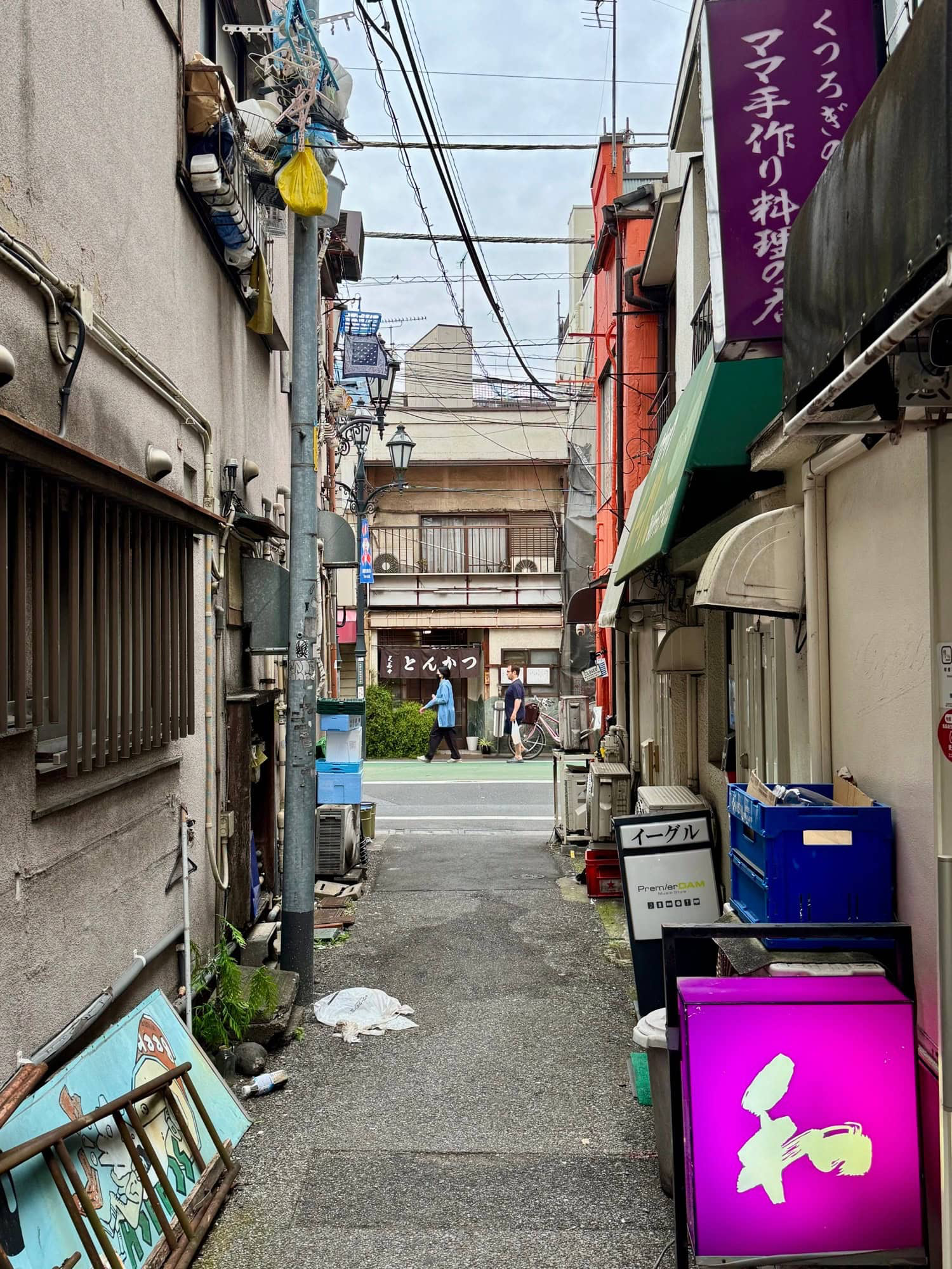 Old pubs and eateries in the Takinogawa area of Kita Ward in Tokyo, Japan. © 2025 Norbert Woehnl Photography.