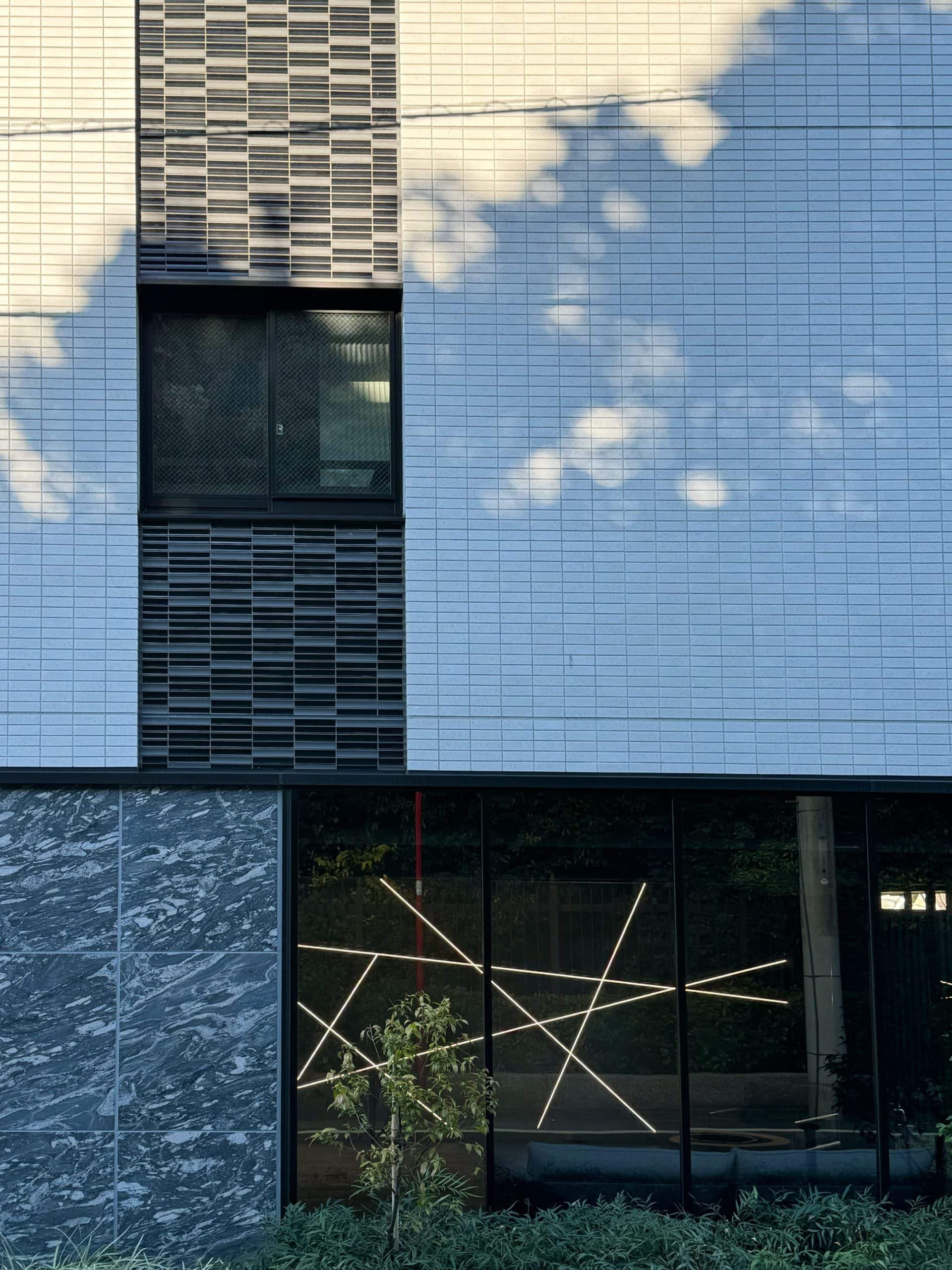 New residential building patterns, Ichigaya, Tokyo. © 2024 Norbert Woehnl Photography.