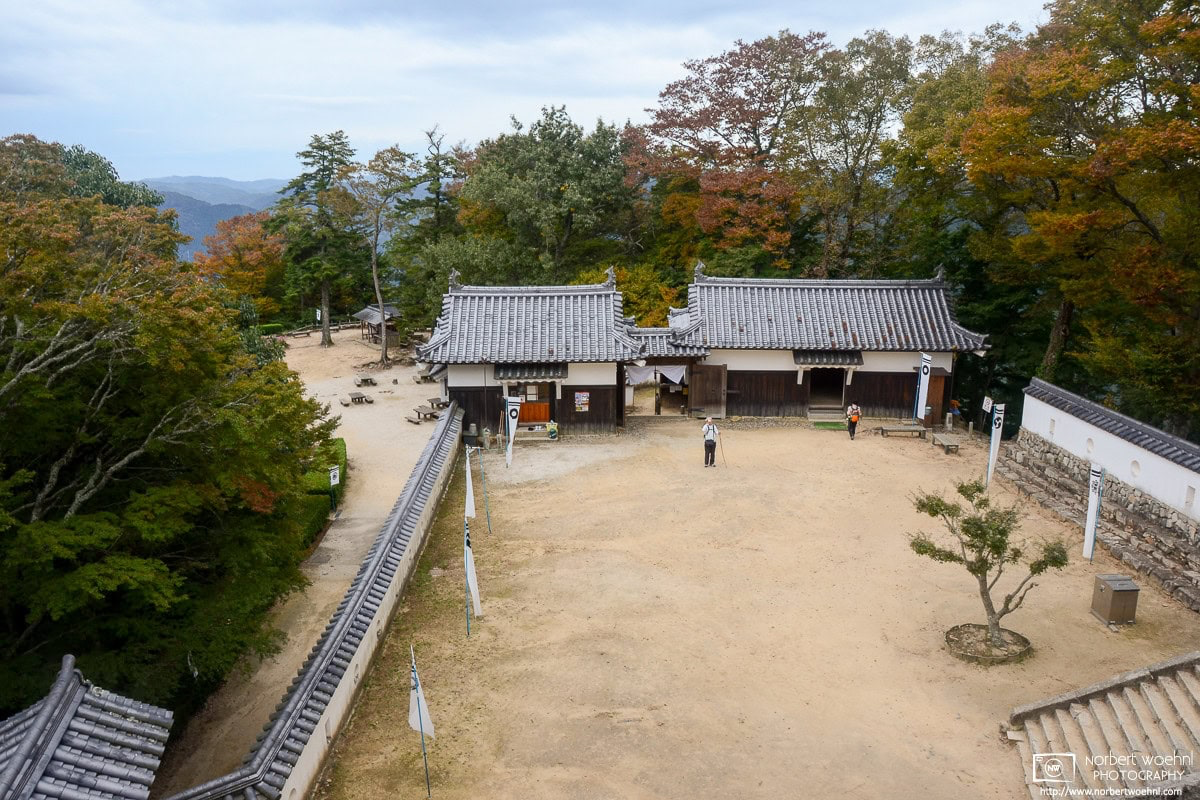 View from the top of Bitchu Matsuyama Castle in Takahashi City, Okayama Prefecture, Japan. © 2011 Norbert Woehnl Photography.