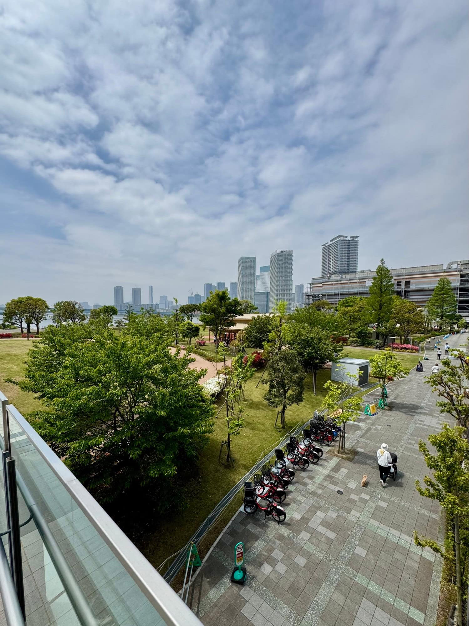View of Toyosu Park in Toyosu, Tokyo. © 2025 Norbert Woehnl Photography.