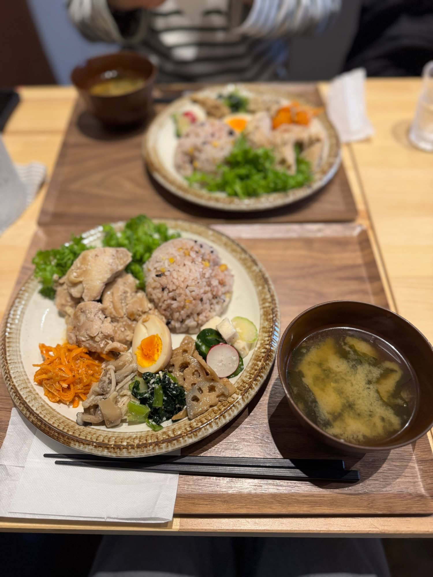 Lunch at cafe chocotto in Komagome, Tokyo, Japan. © 2025 Norbert Woehnl Photography.