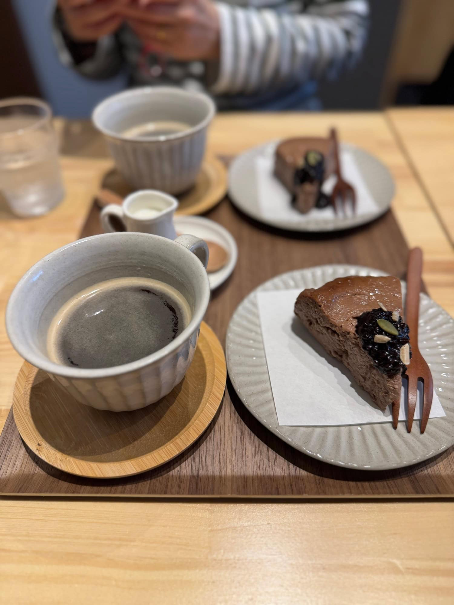 Dessert at cafe chocotto in Komagome, Tokyo, Japan. © 2025 Norbert Woehnl Photography.
